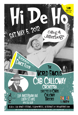 cab calloway orchestra at swing remix